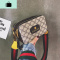 ins超火印花包包女2019新款相机小方包韩版百搭单肩斜跨宽肩带包NEW LAKE女斜挎包