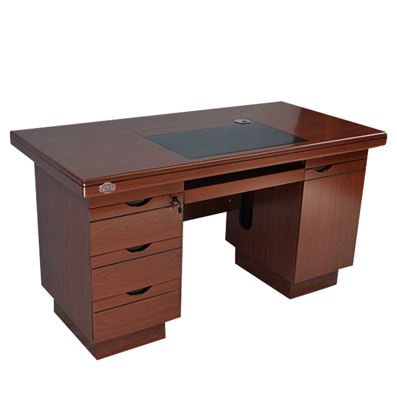 广亿隆办公桌木质写字桌书桌电脑桌职员桌高清大图