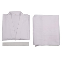 攀战 空手道服搏击服四季运动训练套装运动服XL白色