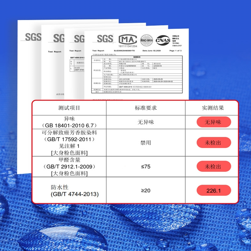 柠檬宝宝(lemonkid)儿童雨衣男童女童小学生雨披带书包位上学专用男孩女孩2022新款