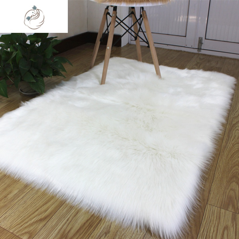 长毛绒地毯卧室满铺家用客厅地垫垫冬天隔凉保暖床边地毯 舒适主义