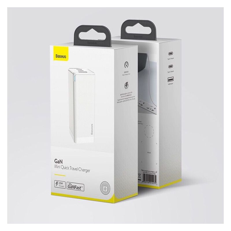 45w11手机65w笔记本pd快充三口氮化镓充电|[黑色]60W三口充电器