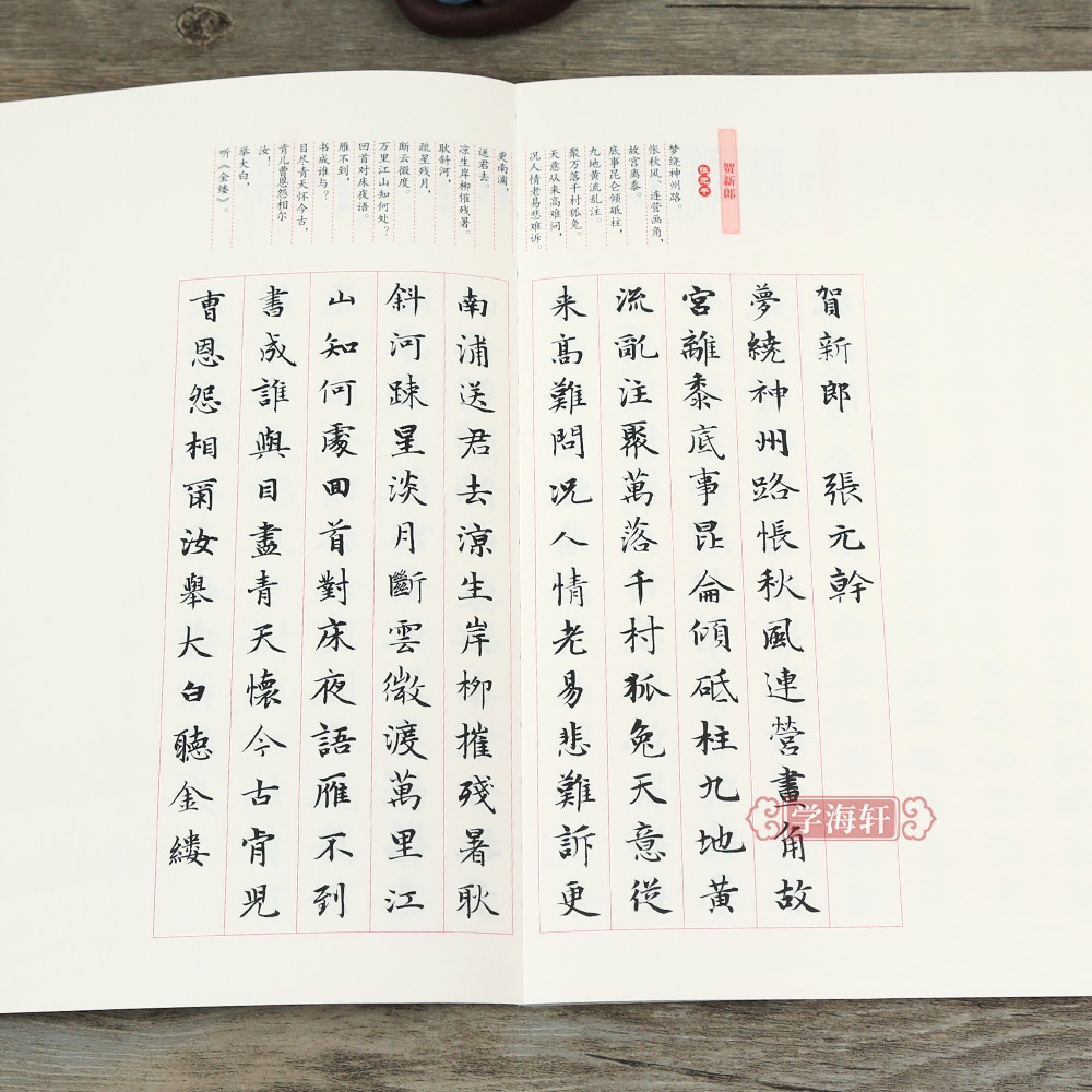 [正版]赵体小楷集宋词百首 王定远主编 北京体育大学出版社 中国元代法帖楷书 书籍赵孟頫楷书毛笔字帖赵孟俯高清大图