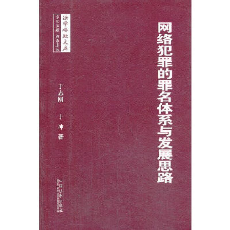 正版新书】网络犯罪的罪名体系与发展思路于志刚,于冲 著978750