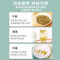 天目湖黄金茶2022新茶上市明前特级溧阳黄金芽生态嫩芽浓香茶叶江苏常州特产麓雨春茶罐装50克