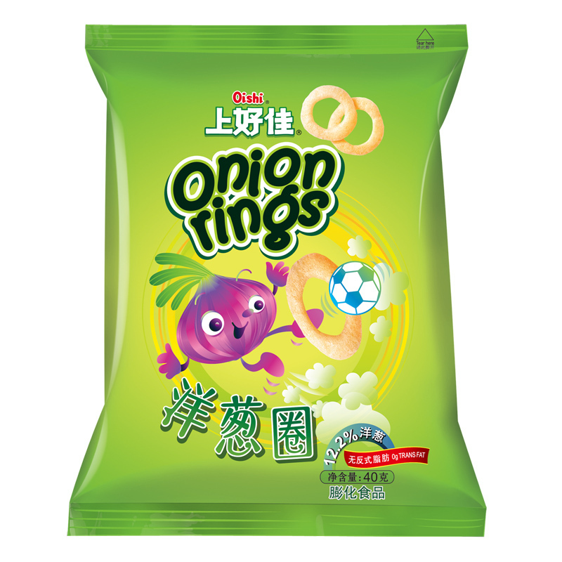 上好佳 洋葱圈 膨化食品 40g/袋