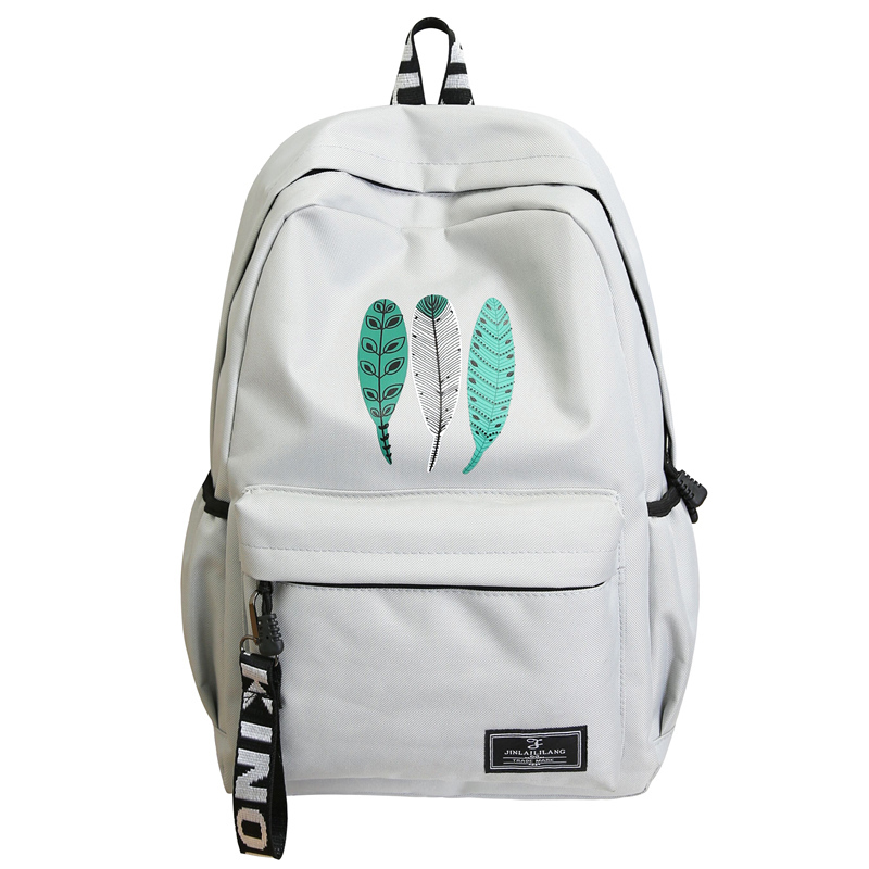 书包女韩版原宿ulzzang高中学生帆布双肩包女百搭简约校园背包男