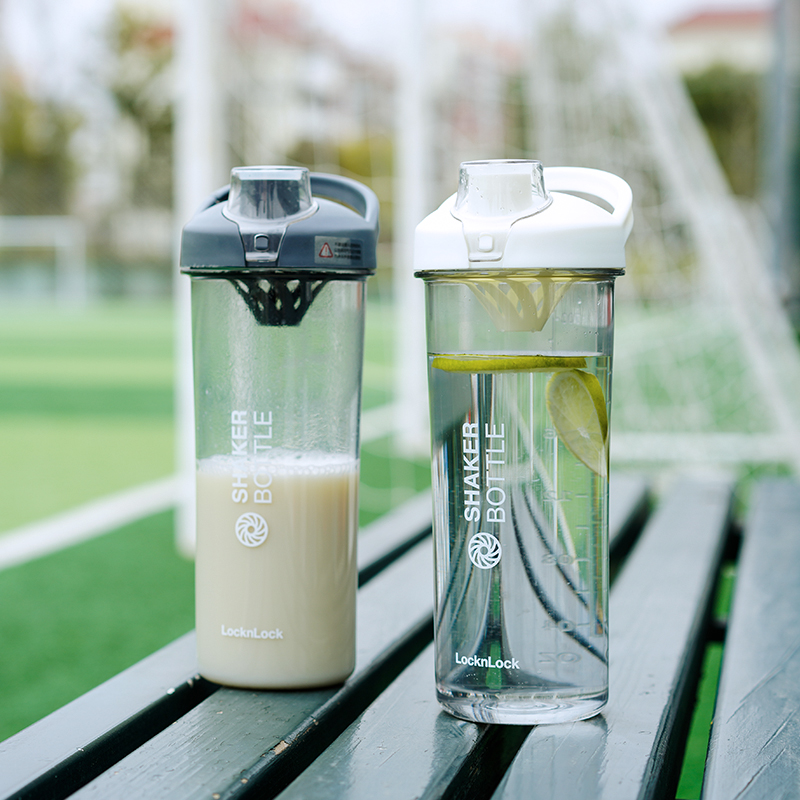 乐扣乐扣(LOCK&LOCK)摇摇杯ABF774夏天大容量塑料杯850ml健身水杯户外运动水壶高清大图