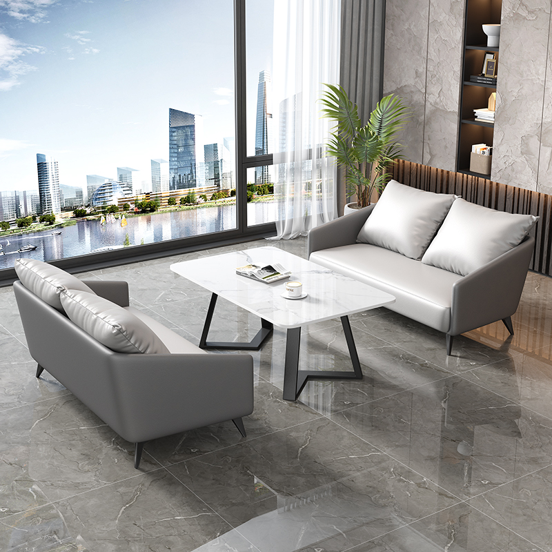 依韵珂商务沙发2+2+茶几1300*700*380mm套高清大图