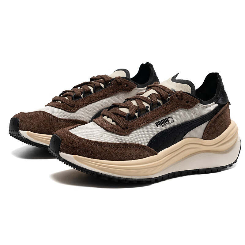 彪马（PUMA）男鞋女鞋新款轻便缓震运动鞋低帮透气情侣鞋拼接休闲鞋403301-01 ZP高清大图