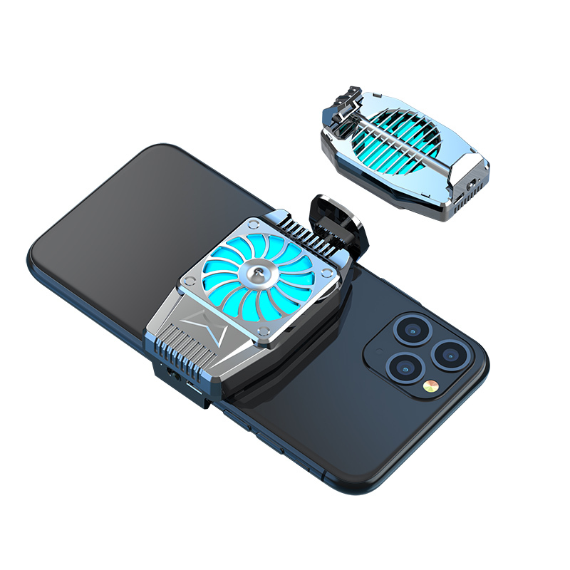 munu手机散热器散热手游降温神器适用于苹果小米黑鲨红魔液冷风扇吃鸡