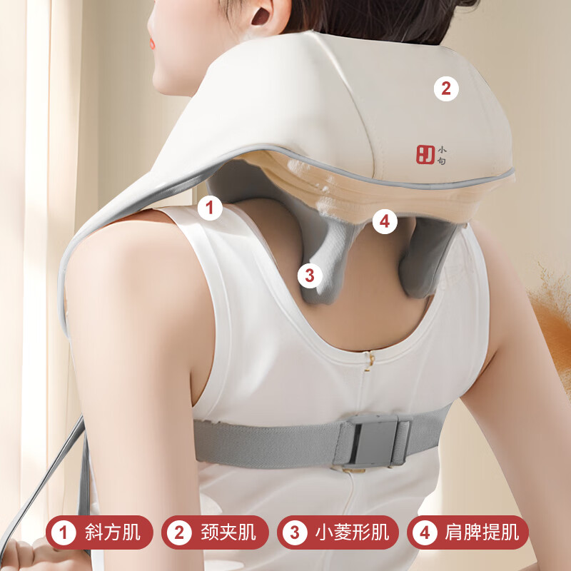 小句肩颈按摩器XJM06高清大图