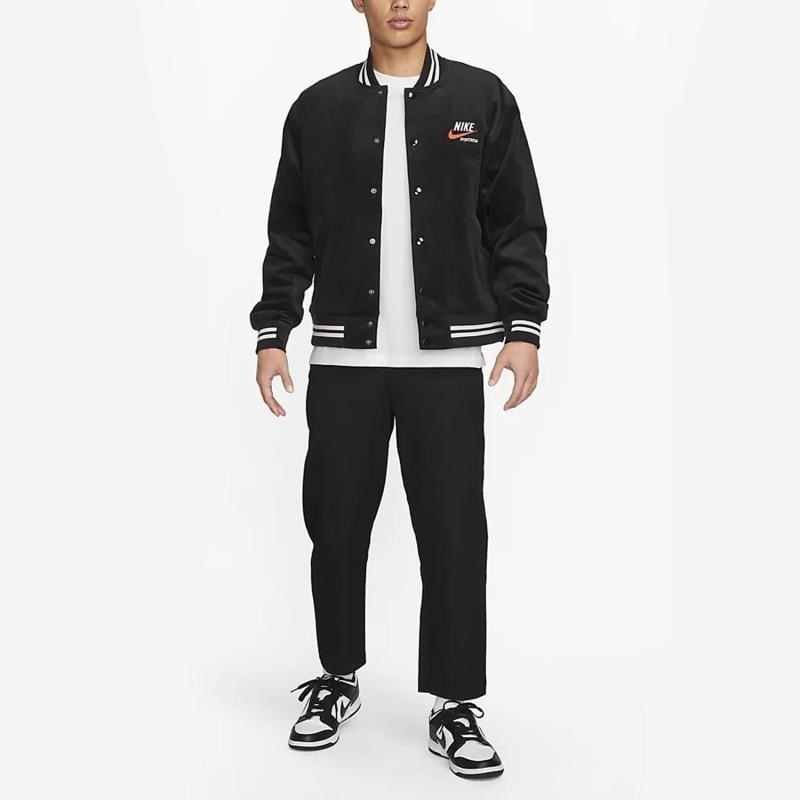 NIKE耐克外套运动休闲舒适立领男装夹克DV9998-010 D