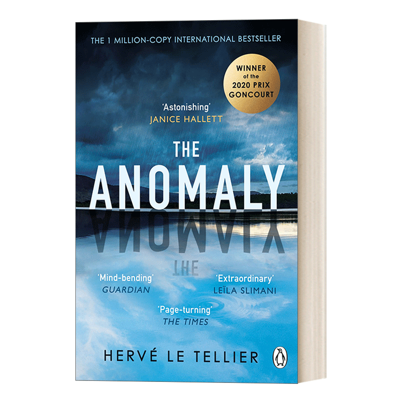 [正版]英文原版 The Anomaly 异常 龚古尔文学奖 艾尔维·勒泰利耶 平装 惊悚恐怖小说 英文版 进口英语原版高清大图