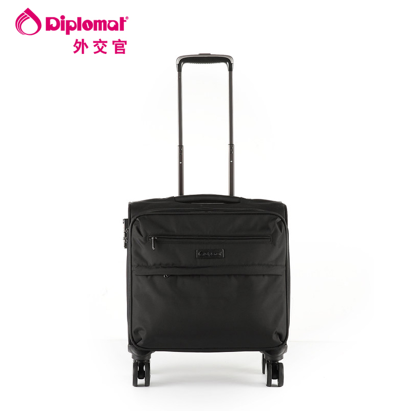 diplomat外交官DE-1558G 16英寸航空箱商场同款商务万向轮登机箱