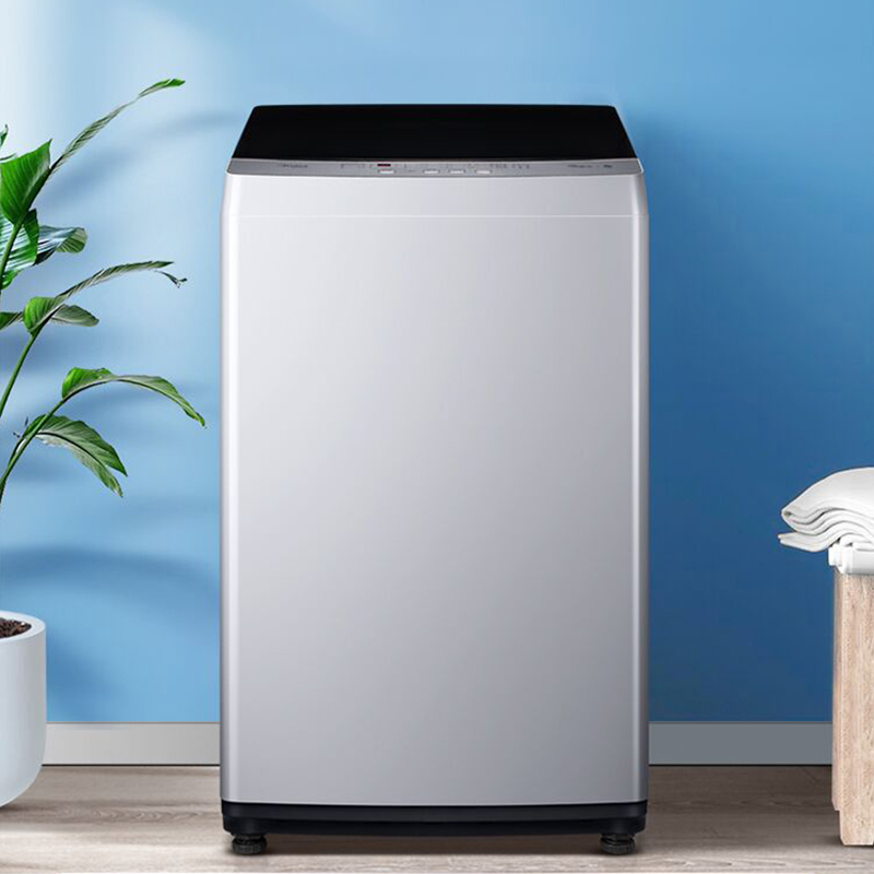 美的(Midea)10公斤全自动波轮洗衣机 家用大容量免清洗内桶洗脱一体 智利灰 MB100KQ3