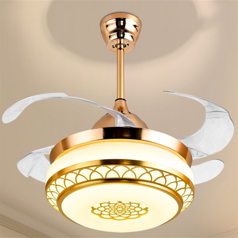 吊扇灯客厅隐形风扇灯卧室餐厅法耐fanai电风扇现代简约家用带led的