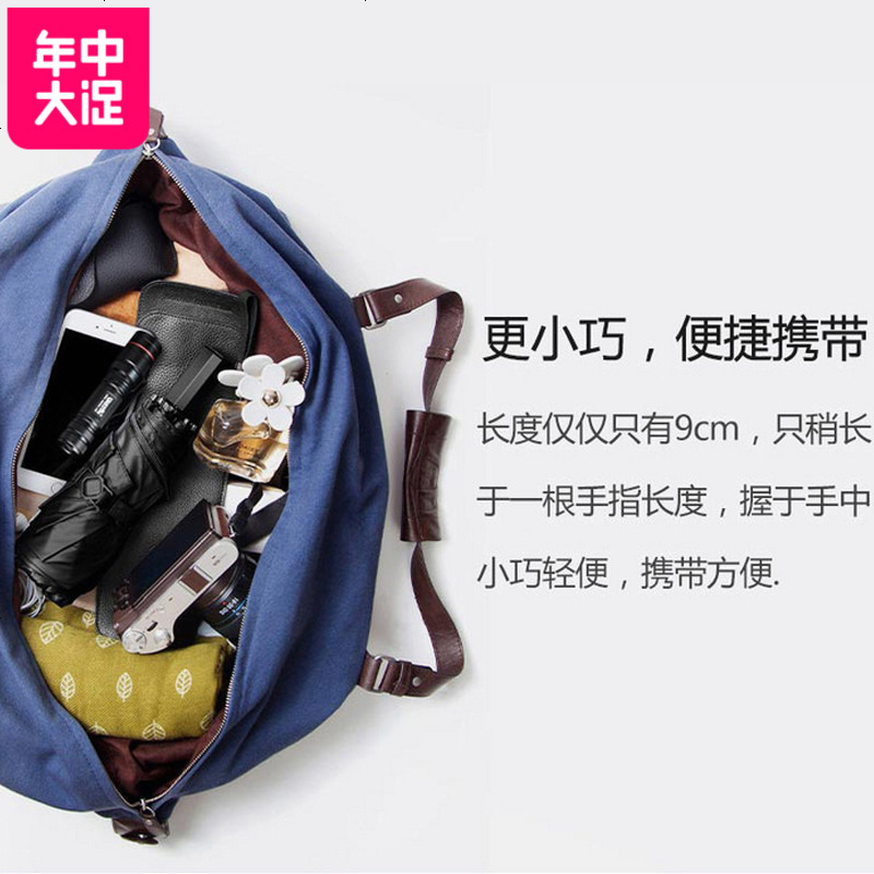 沃尔森LED超亮迷你强光手电筒可充电户外防水家用超小袖珍微型式