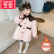 可莉允女童外套秋冬装2022新款韩系小女孩加厚加绒棉服女宝宝时髦棉袄潮
