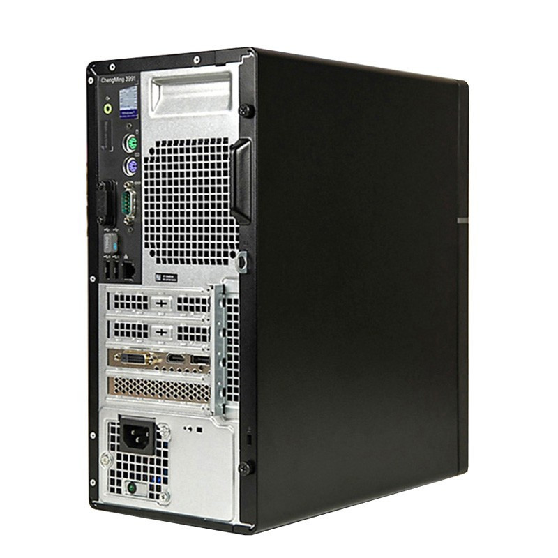 戴尔(DELL)成铭3901 十二代英特尔商用办公家用学生网课游戏电竞台式机电脑+23.8英寸(酷睿i7-12700 8G内存 1T机械+256G固态 集显)定制版主机
