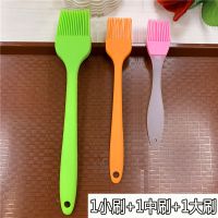 硅胶油刷子耐高温刷子烙饼不掉毛刷子硅胶刷烘焙工具蛋糕刷烧烤刷|1小刷+1中刷+1大刷(颜色随机)