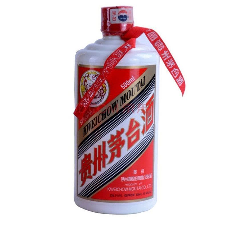 茅台贵州茅台酒收藏老酒飞天茅台2005年53度500ml(飞天/五星随机发货)酱