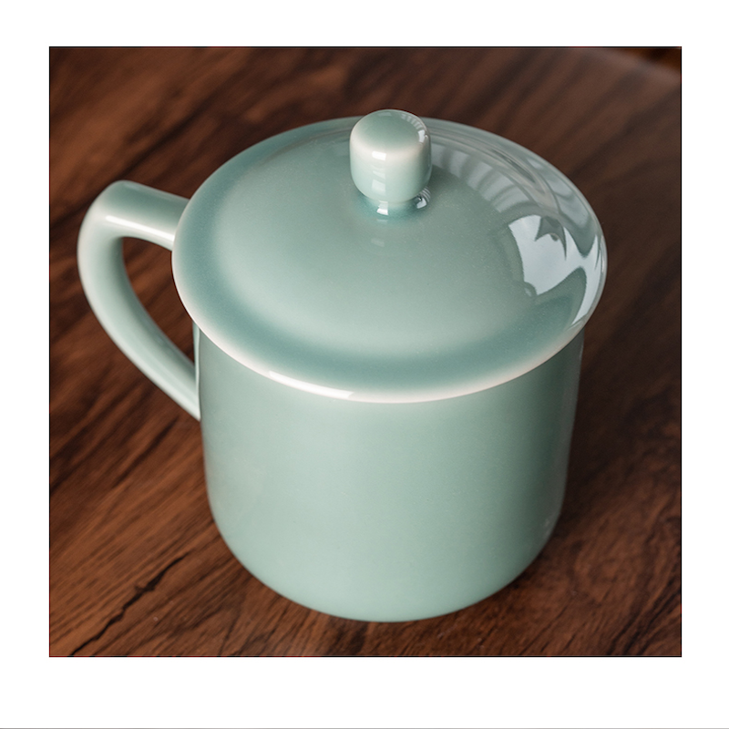 陇步昇LBS-QCB0805青瓷杯(计价单位:个)青色高清大图