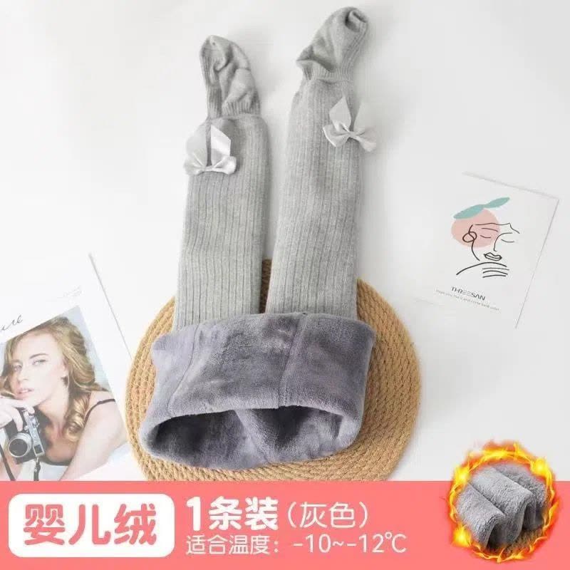 儿童冬季连裤袜秋季女童加绒棉质加厚洋气打底裤外穿公主女孩宝宝 莎丞图片