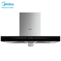 美的(Midea)CXW-220-T33 欧式油烟机 17立方按键式大吸力大面板抽油烟机