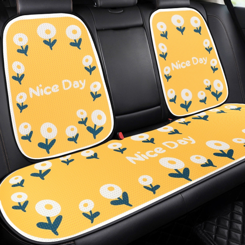 夏季汽车坐垫闪电客凉垫ins网红车垫座垫四季通用车载座椅凉席夏天