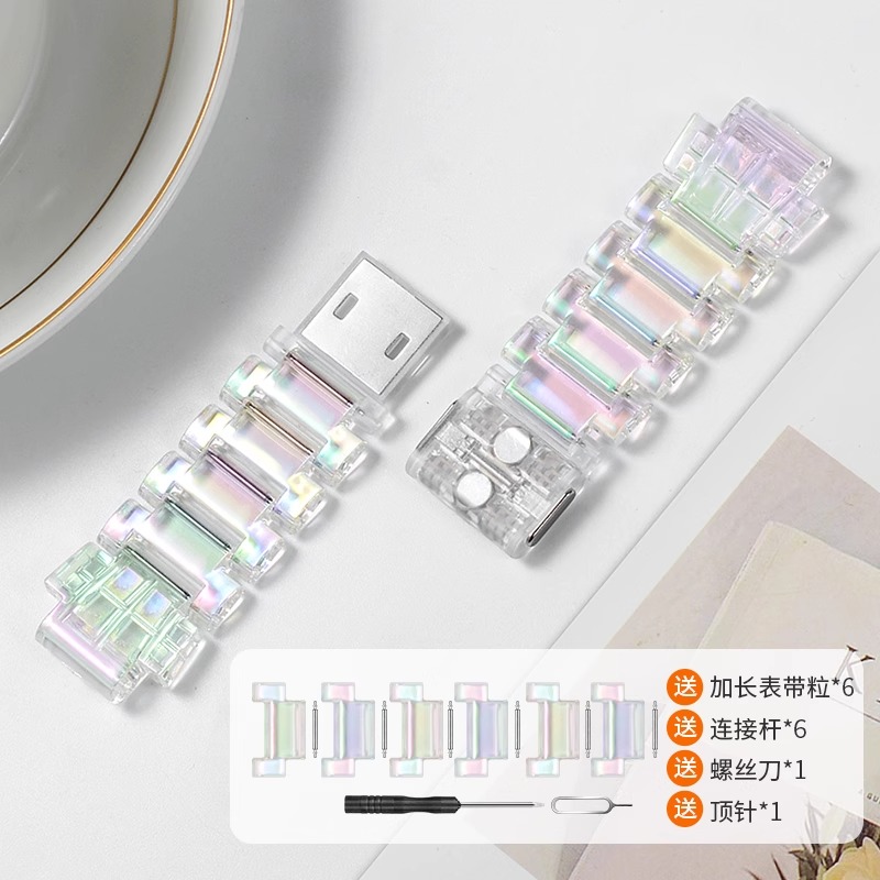 适用小天才电话手表表带Z10/Z9可爱挂脖Z11新款Z8Z7S保护套3139B高清大图