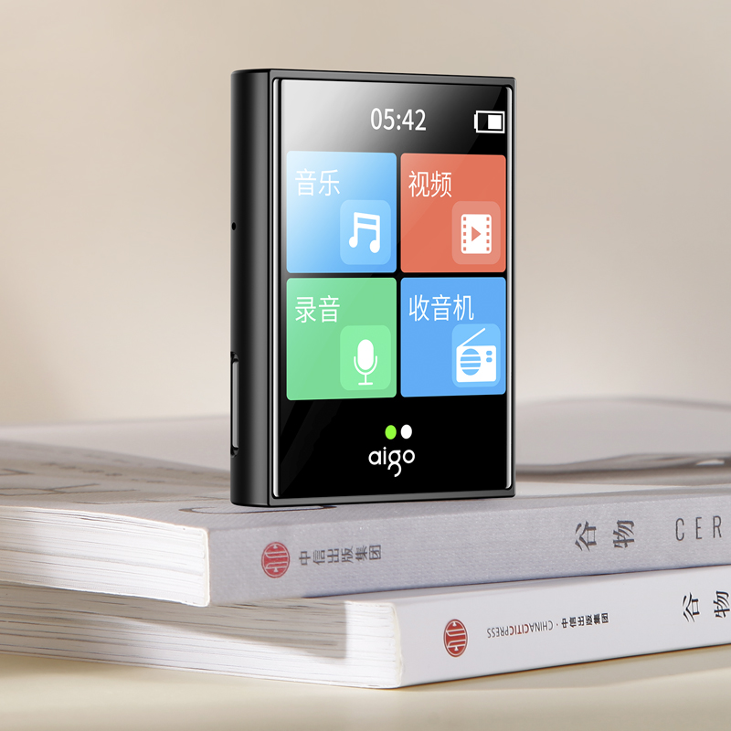 爱国者(AIGO) 数码音乐播放器MP3-301黑色高清大图