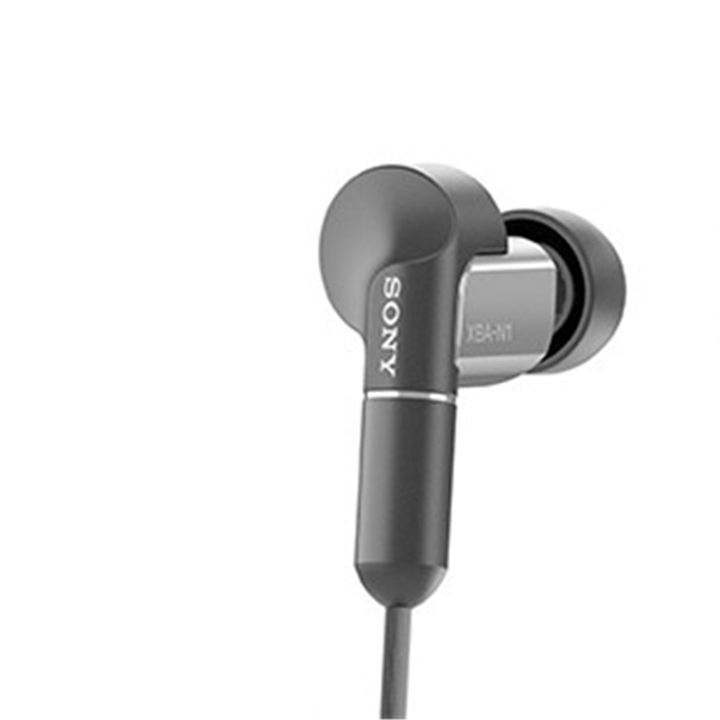 索尼(SONY)XBA-N1AP Hi-Res混合驱动立体声耳机/耳麦 支持iPhone 黑色高清大图