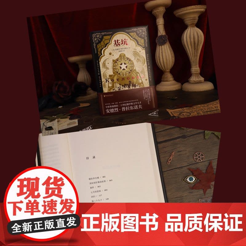 [浙江文艺出版社]基坑 俄语文学巨匠普拉东诺夫著 8部生前无法发表、身后“不可翻译”的中短篇小说代表作 海明威等推崇图片