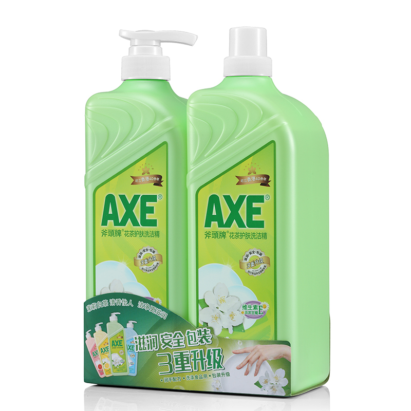 AQ斧头牌(AXE)蔬果柠檬香洗洁精600g