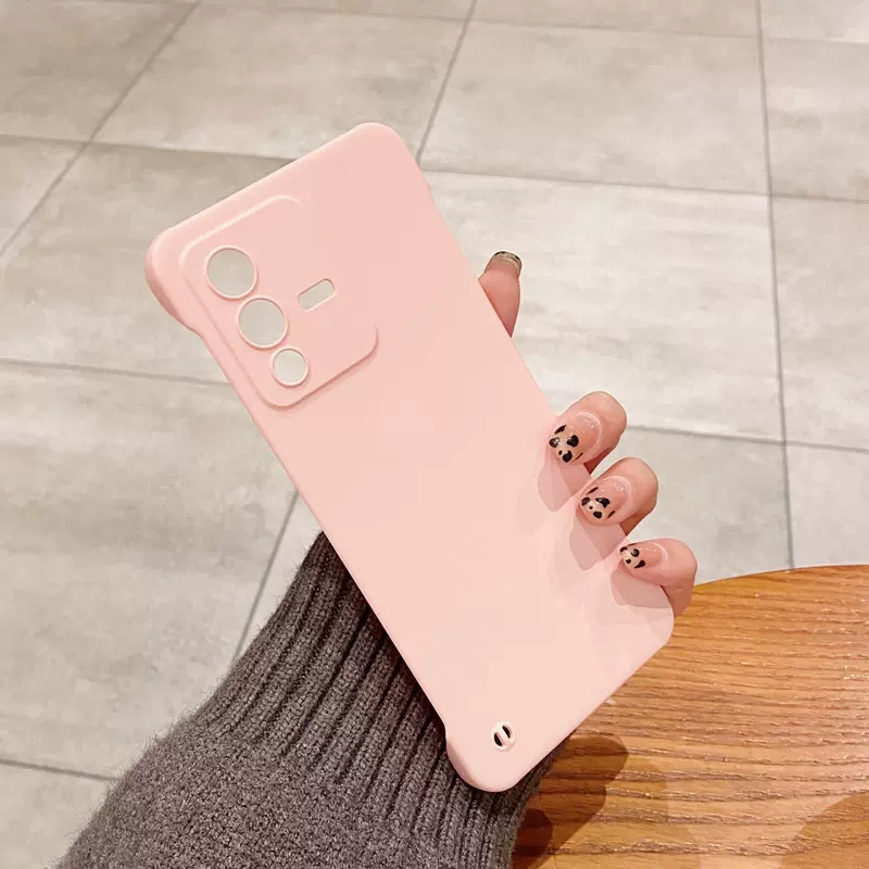 安美宝vivos17s16手机壳vivo半包s15pro无边框s9肤感磨砂超薄vivis12