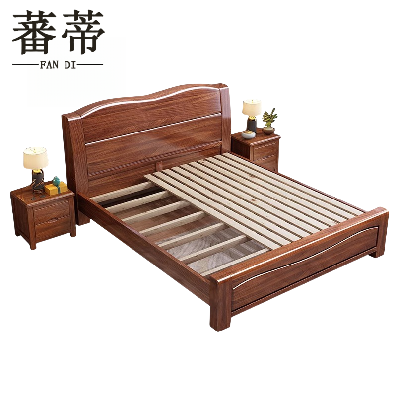 蕃蒂卧室床180*200cm张