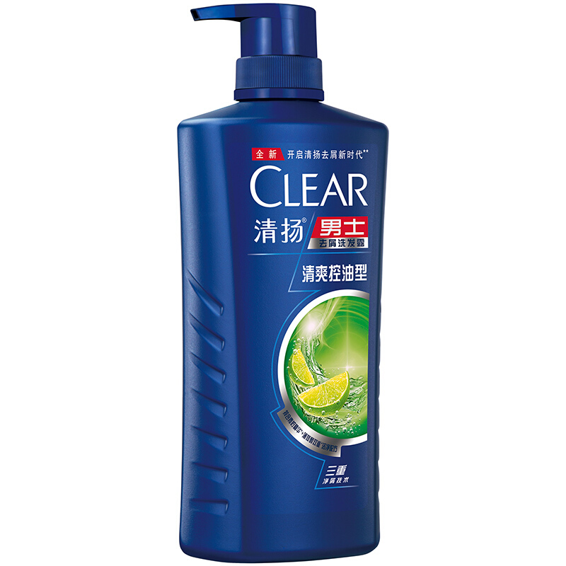 [苏宁自营]清扬(CLEAR) 植觉净透去屑 竹叶精华700ml 洗发露(瓶)