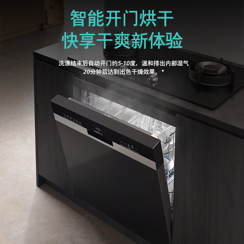 西门子灶下大内腔12套嵌入式洗碗机甲流消杀高700 SE53ES03KC高清大图