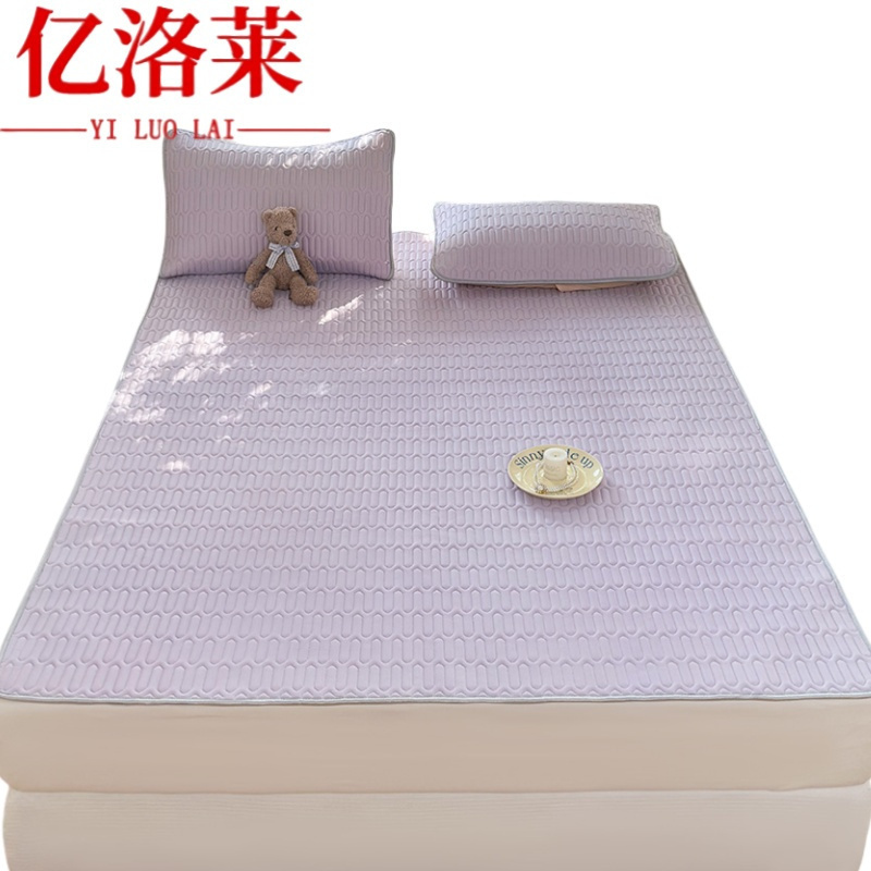 亿洛莱 凉席 1.8*2.2m 套高清大图