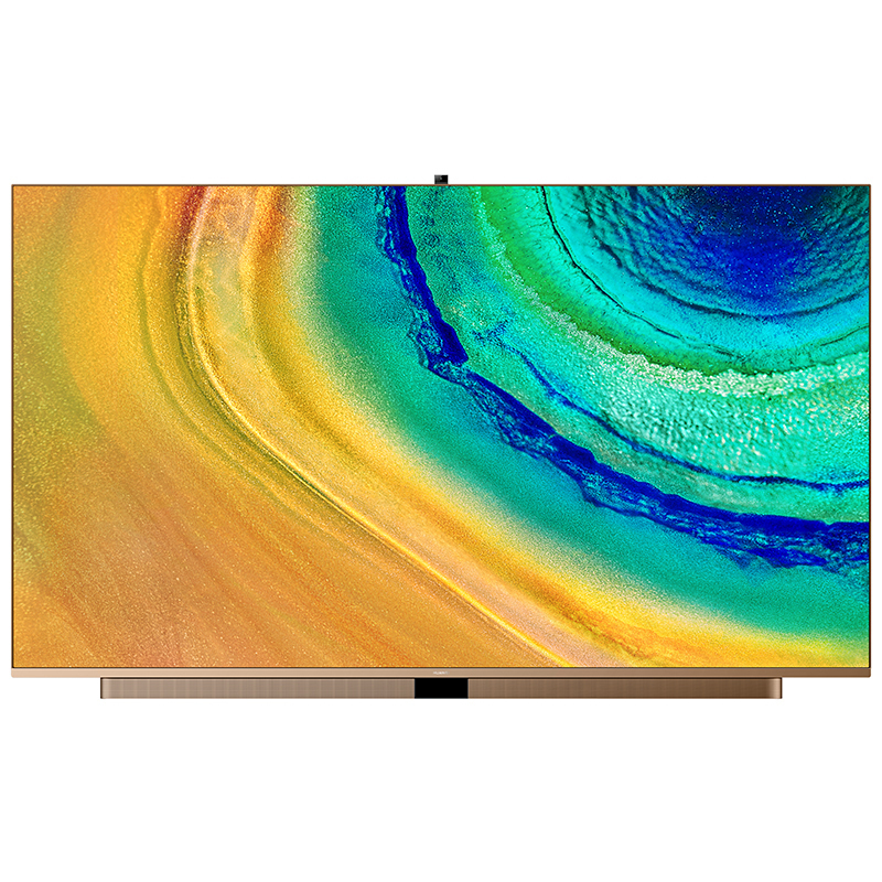 华为智慧屏 V75 HEGE-570 75英寸4K超高清人工智能液晶电视 4+64GB AI摄像头120Hz高刷 摩卡金高清大图