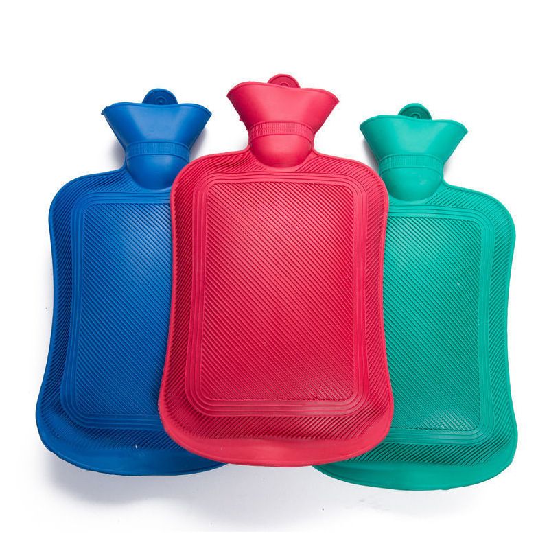 特大热水袋暖手宝暖脚袋老式橡胶暖肚水袋加厚暖宫特大号颜色随机一个