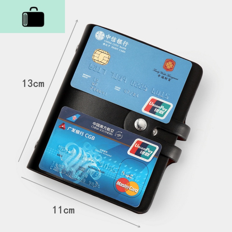 防盗刷防消磁 多功能卡包驾照一体 男女式卡套大容量多卡位包NEW LAKE女士钱包/卡包高清大图