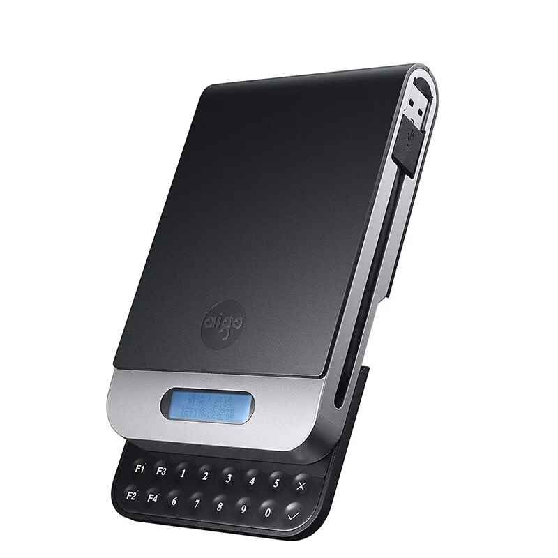 爱国者(aigo) SK8671 500G 黑色 USB3.0 数据加密移动硬盘 机密王高清大图