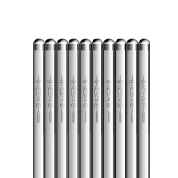 双枪筷子家用防霉防滑官方旗舰店筷子10双装316不锈钢筷子套装年年有余圆筷