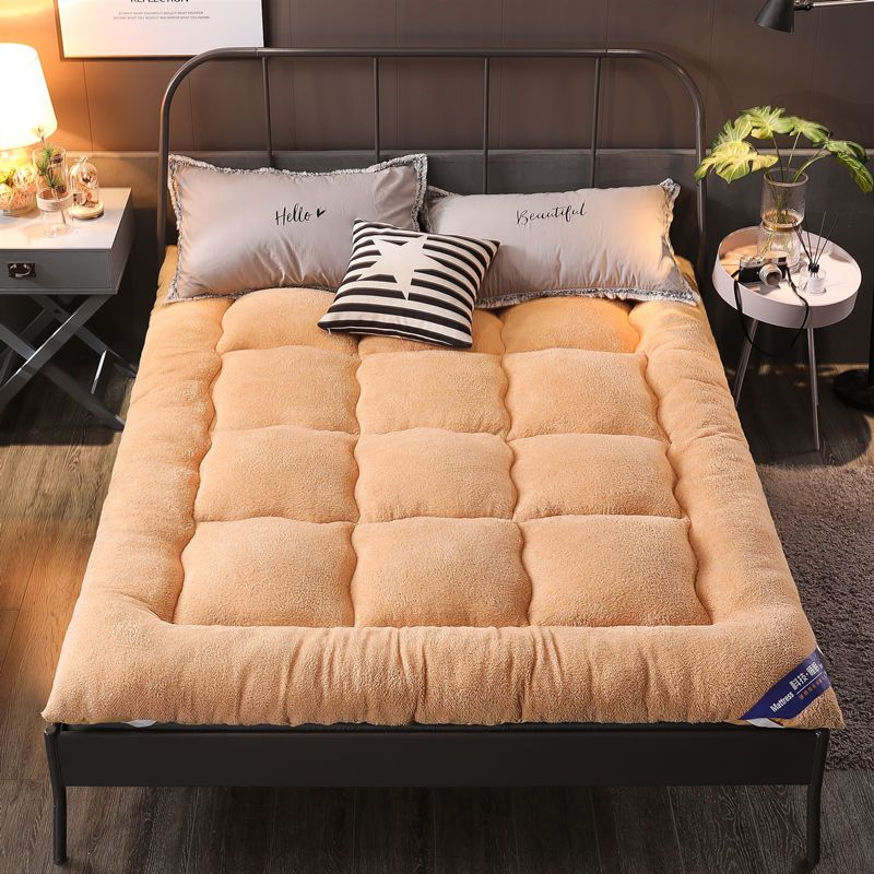 床垫加厚保暖羊羔绒床垫褥子1.2米单人双人1.8米2.0m床褥垫被护垫