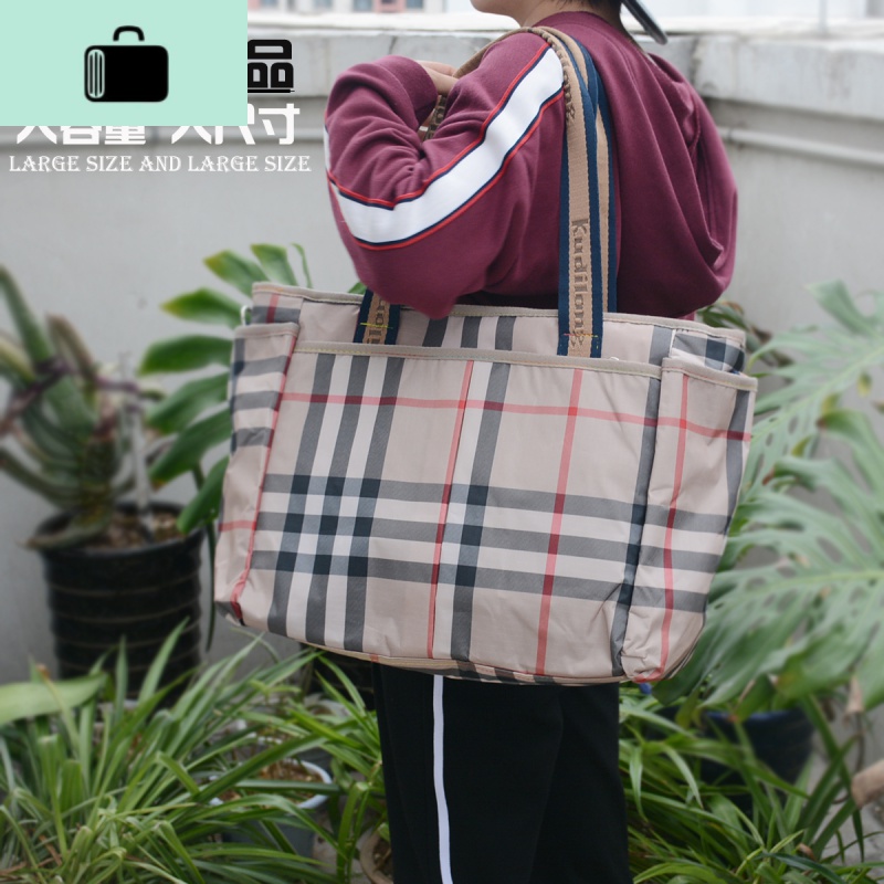 新款大包包防水牛津布包大容量单肩手提包女包妈妈包斜挎包旅游包NEW LAKE女斜挎包
