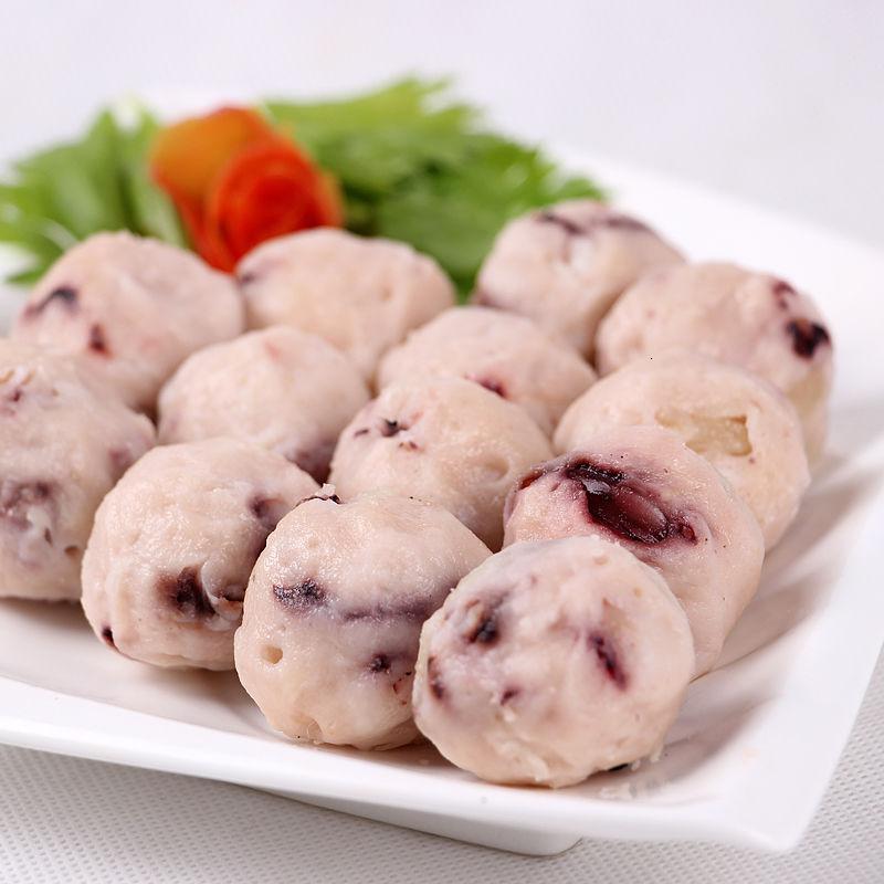 雄丰章鱼丸500g速冻肉丸小丸子豆捞火锅食材冷冻食品批三天内发货