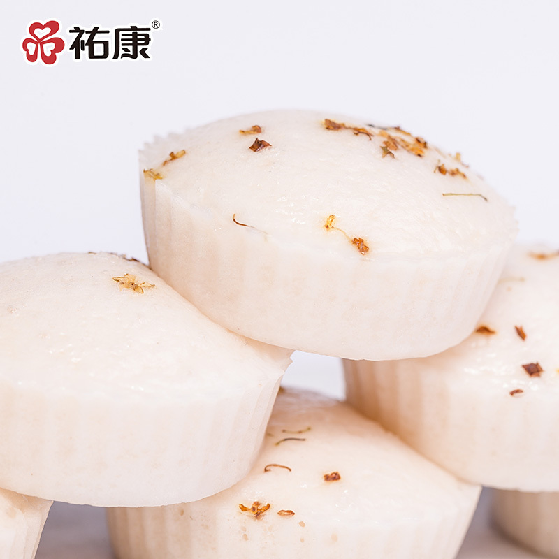 祐康食品 杭州老底子桂花米糕400g*3包 早餐点心手工糕点零食小吃