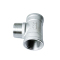 杉外山 304不锈钢内外内三通水管接头 个